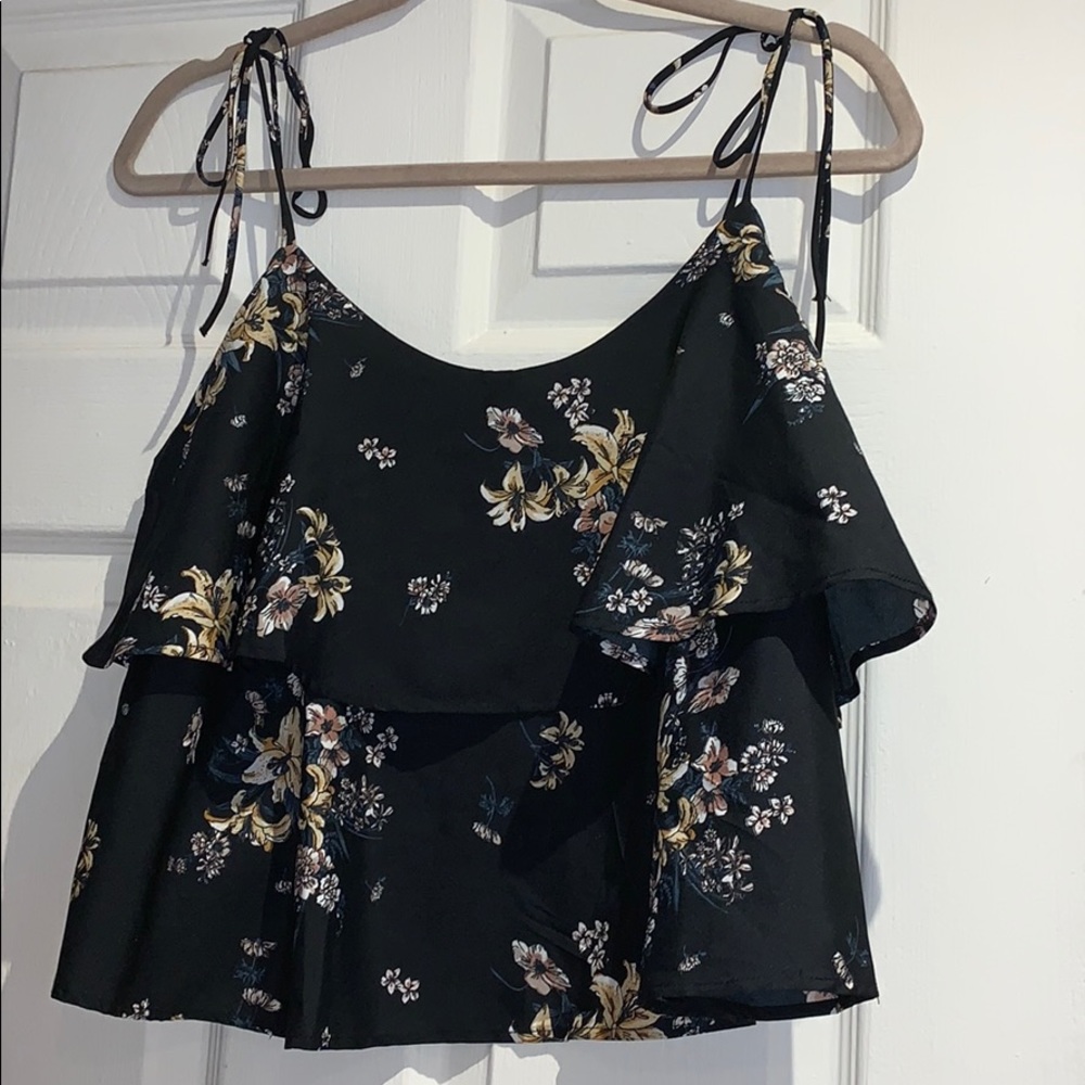 Terranova Flower Print Tank Top